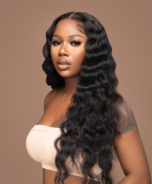 Frontal Deep Wave Wig (HD Lace)